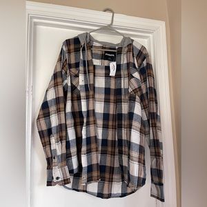 RSQ Hooded Flannel